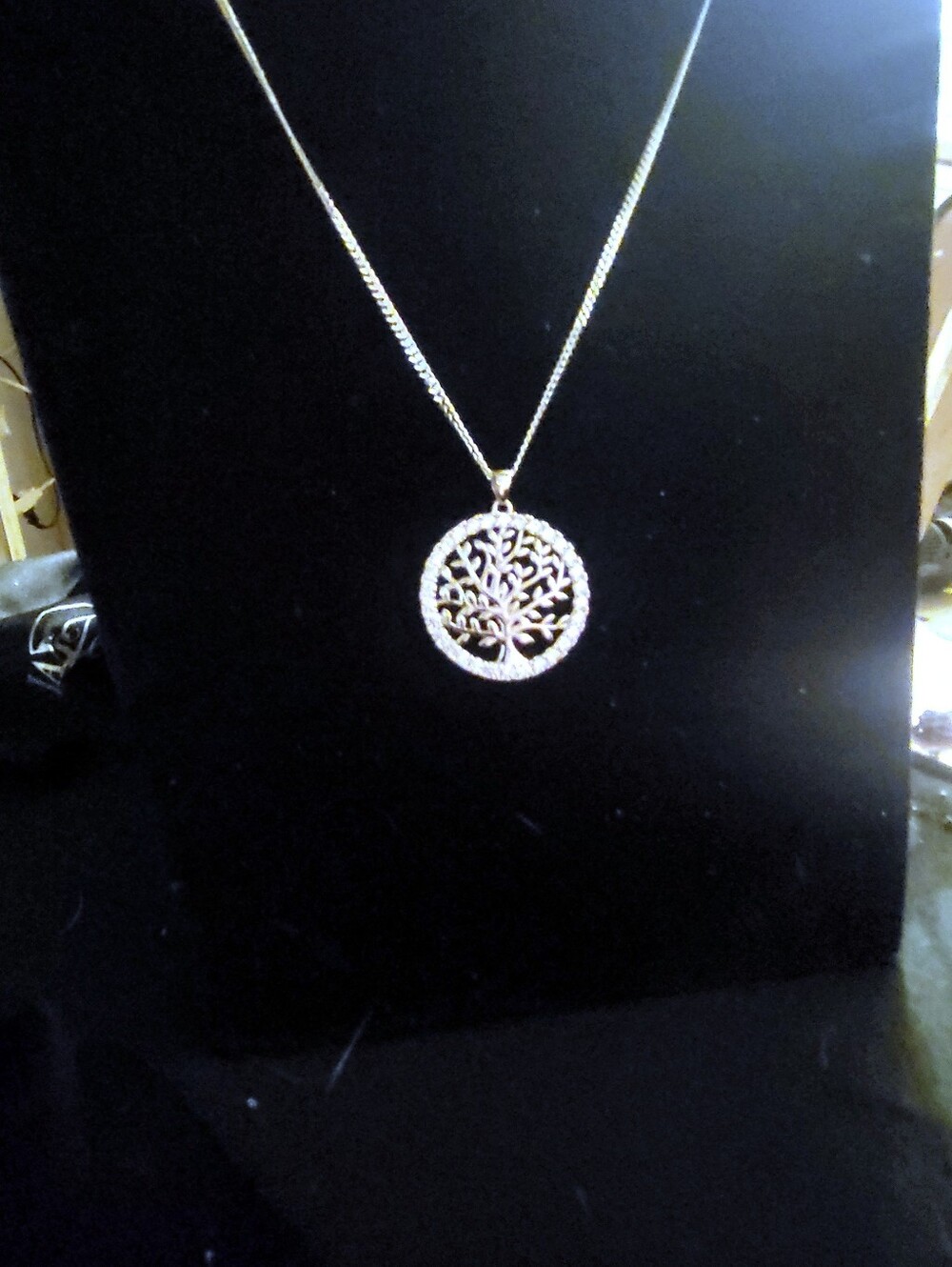 Sterling Silver Tree of Life Pendant Necklace - Elegant Women's Jewelry